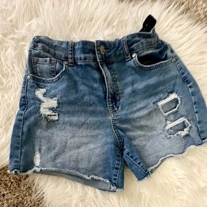 Kids Medium Blue Denim Shorts